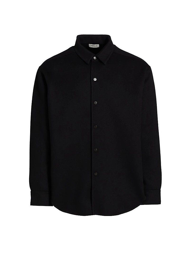 Wool-Cashmere Overshirt