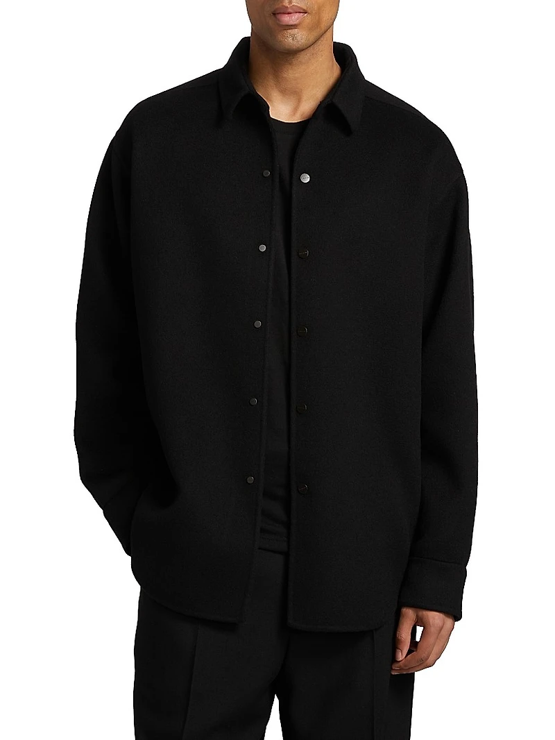 Wool-Cashmere Overshirt