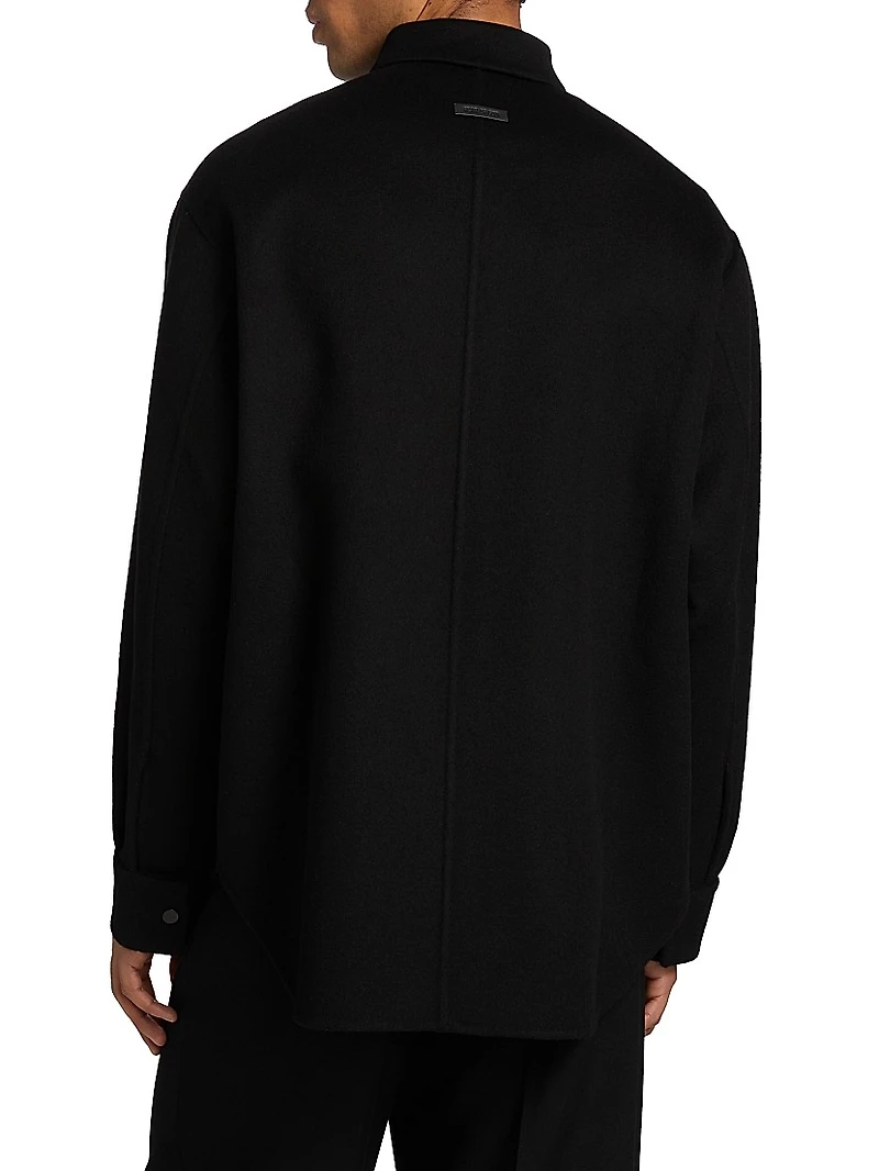 Wool-Cashmere Overshirt