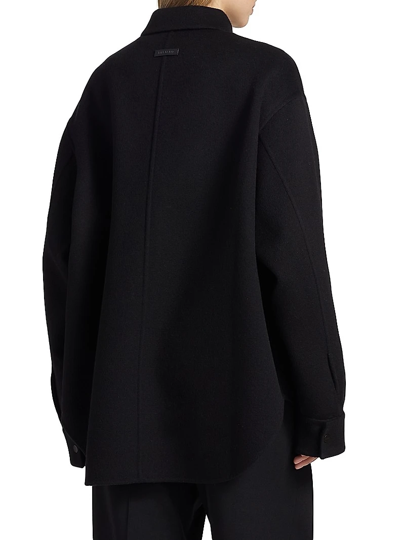 Wool-Cashmere Overshirt