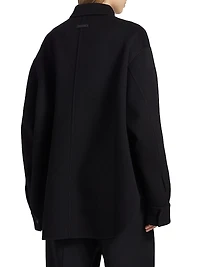 Wool-Cashmere Overshirt