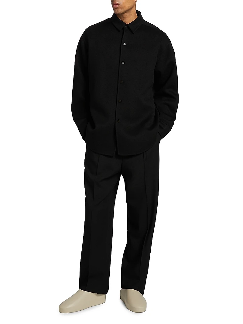 Wool-Cashmere Overshirt