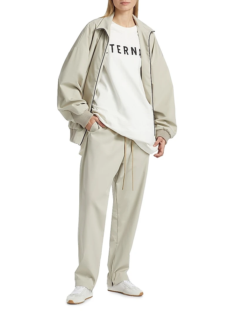 Drawstring Track Pants