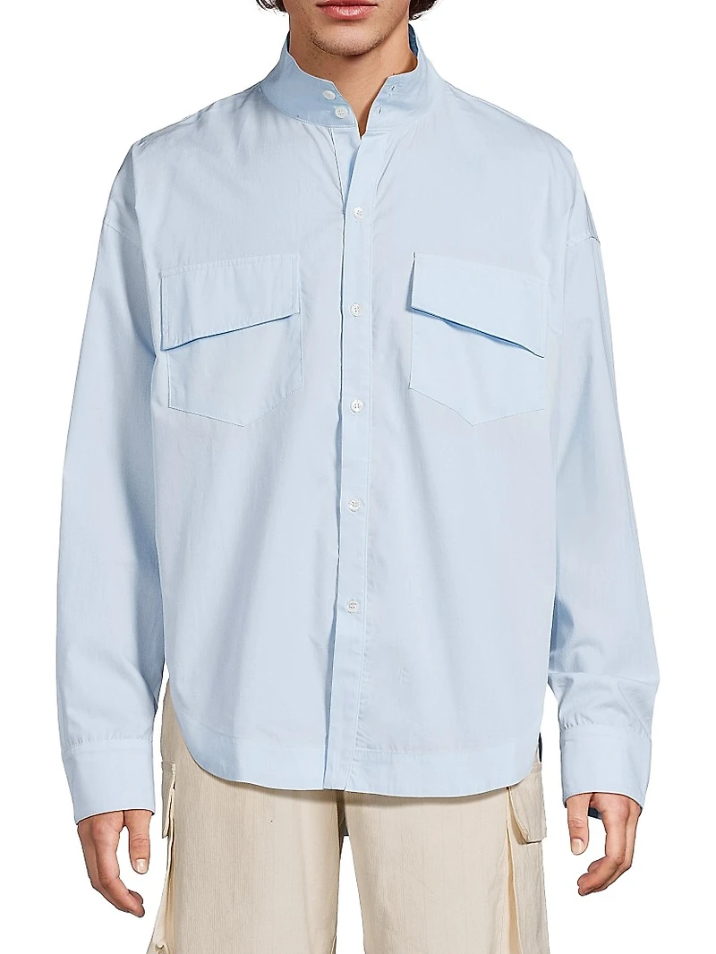 Cotton Poplin Shirt