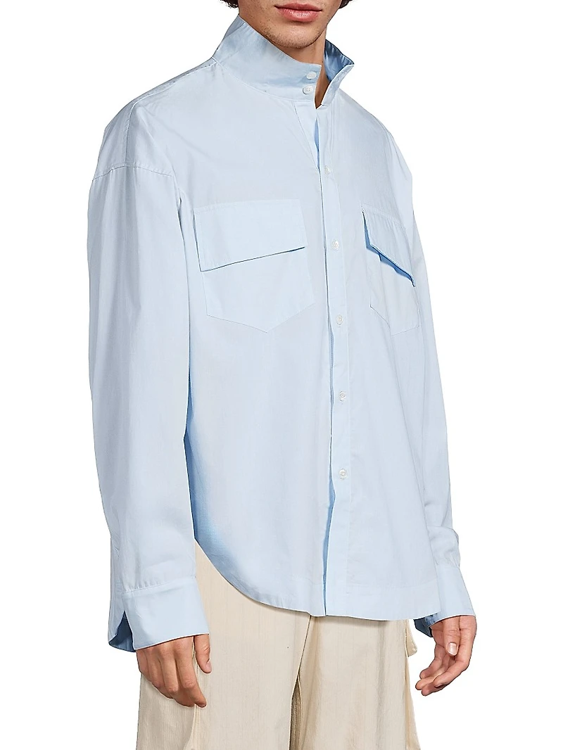 Cotton Poplin Shirt