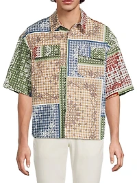 Bandana Boxy Work Shirt