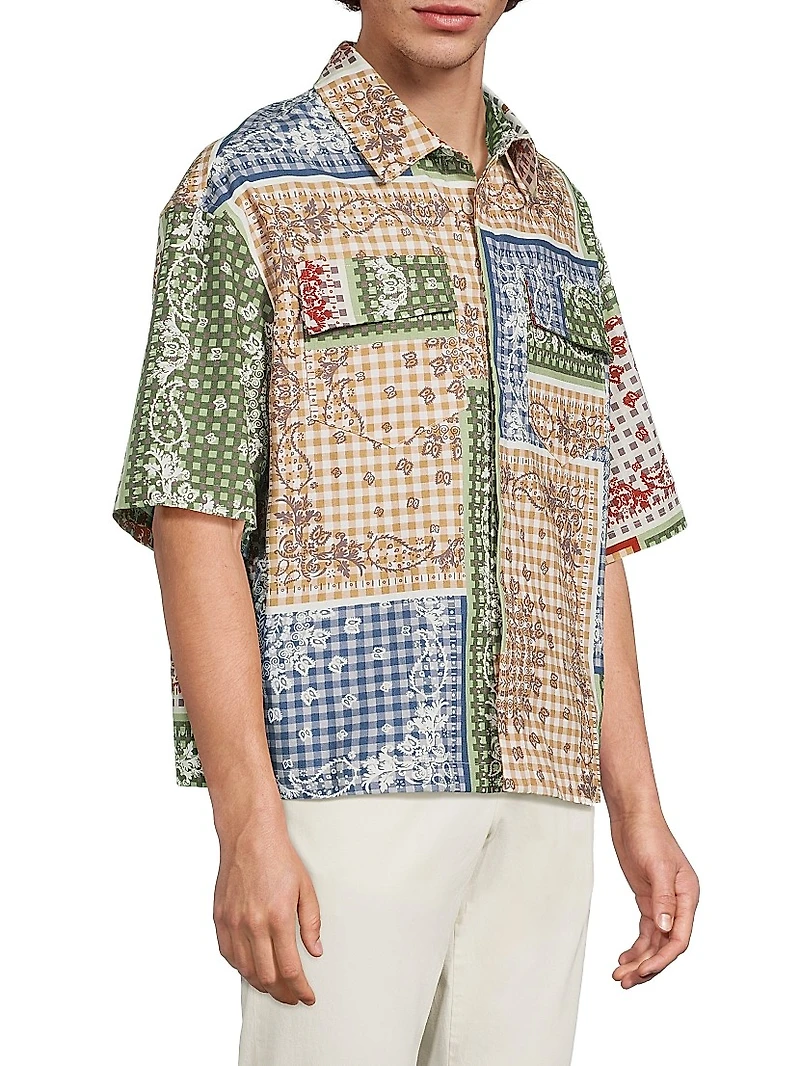 Bandana Boxy Work Shirt