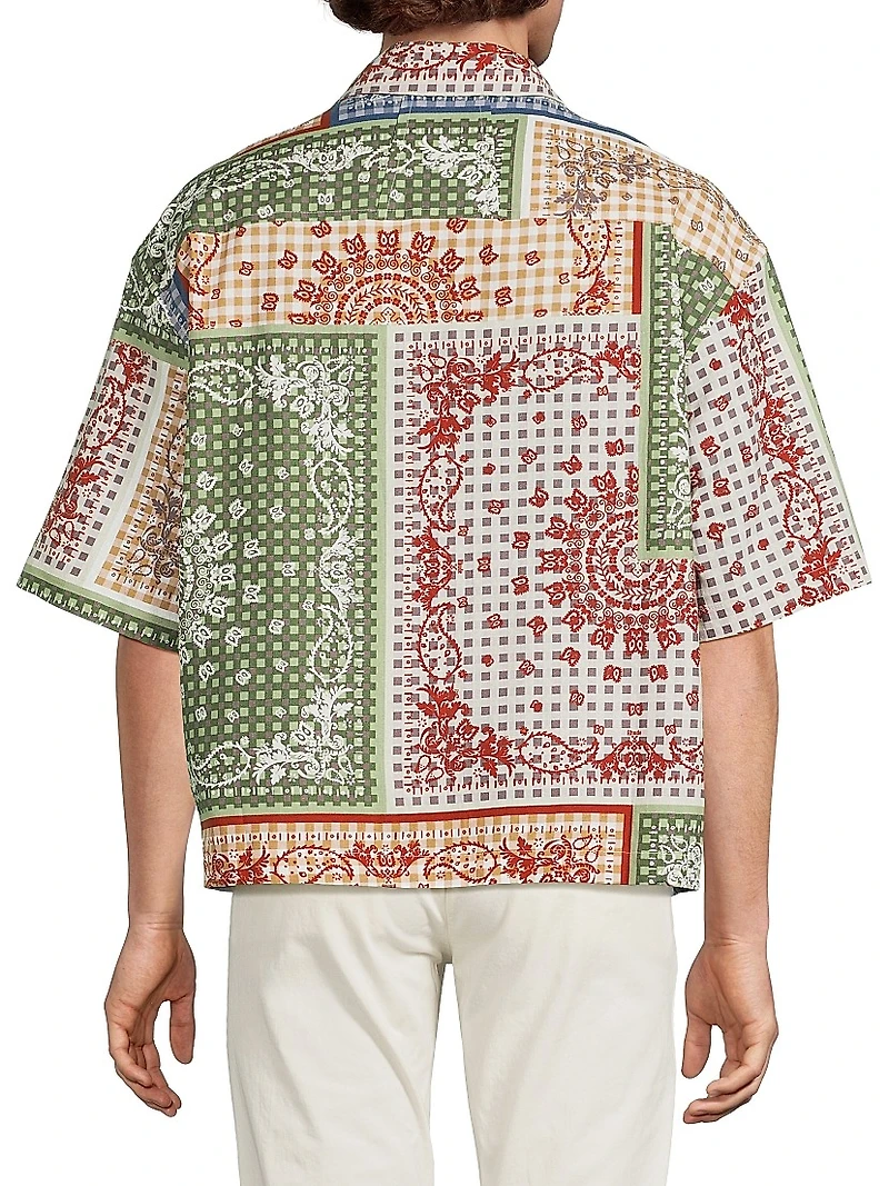 Bandana Boxy Work Shirt