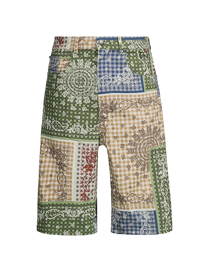 Bandana Traxedo Baggy Shorts