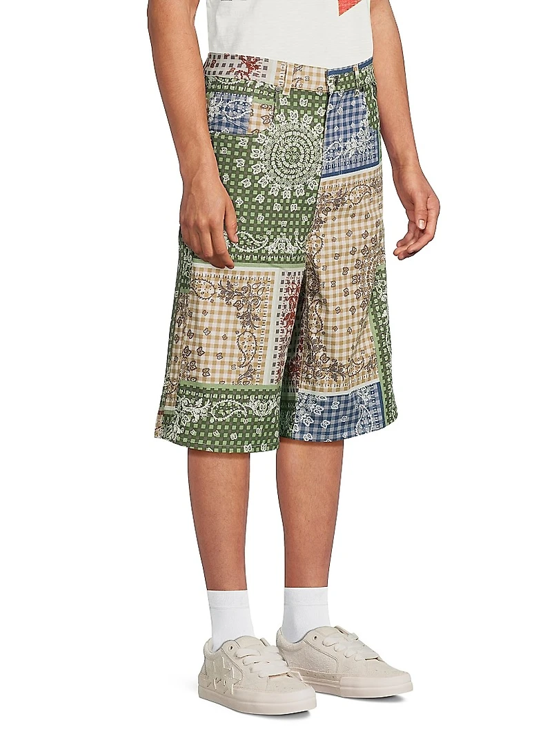 Bandana Traxedo Baggy Shorts