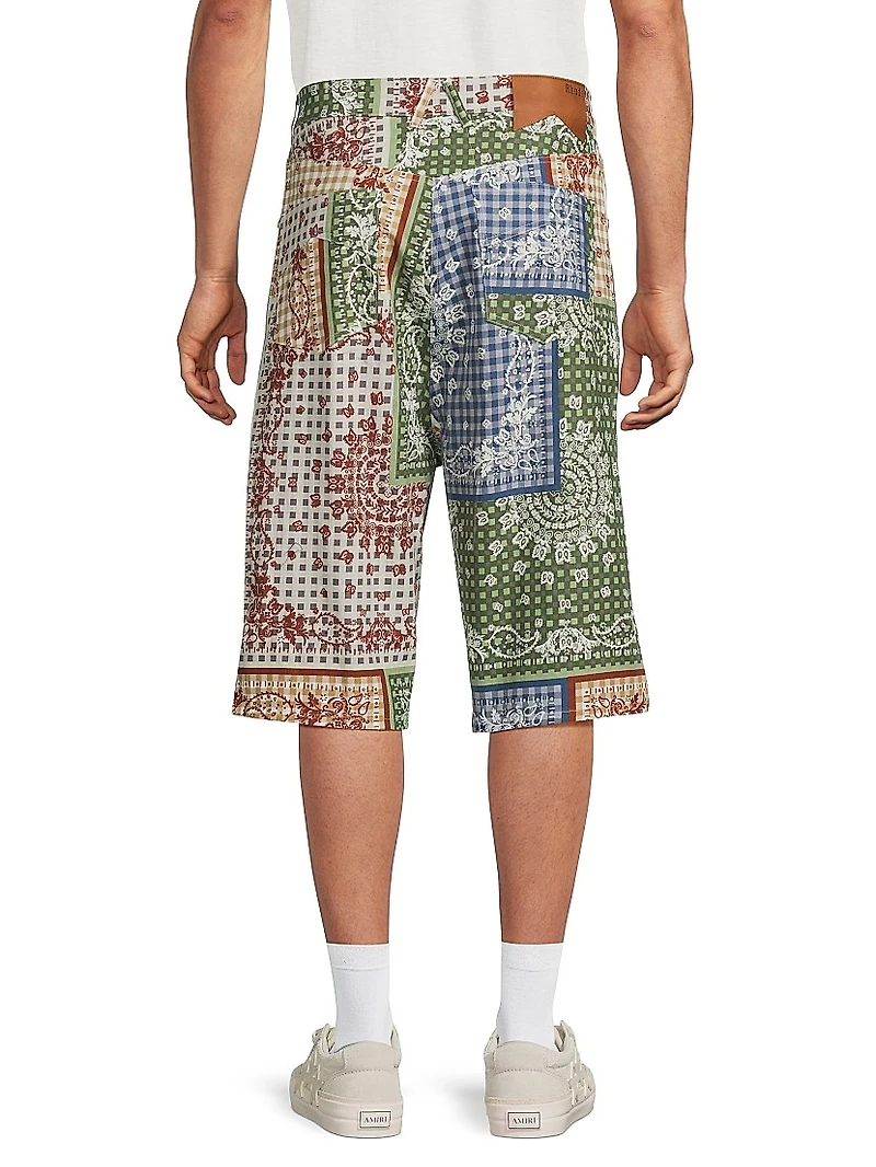 Bandana Traxedo Baggy Shorts