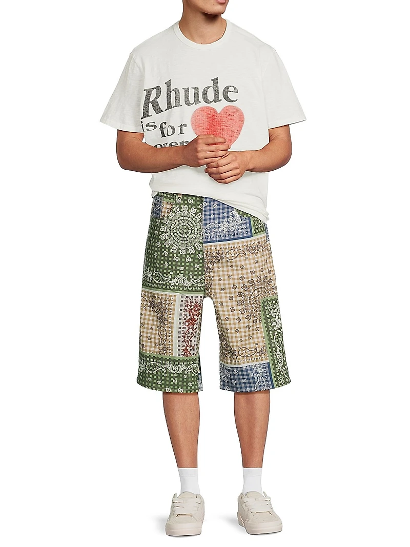 Bandana Traxedo Baggy Shorts