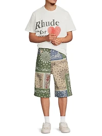 Bandana Traxedo Baggy Shorts