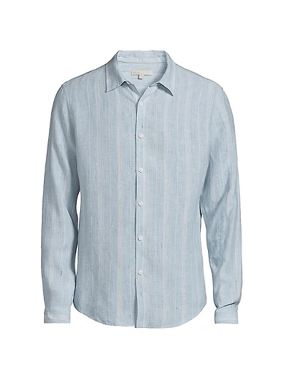 Linen Button-Up Shirt