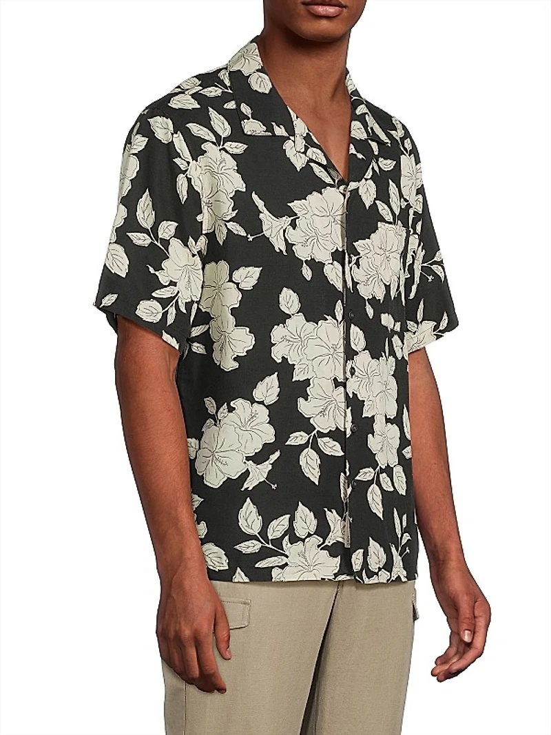 Convertible Vacation Camp Shirt