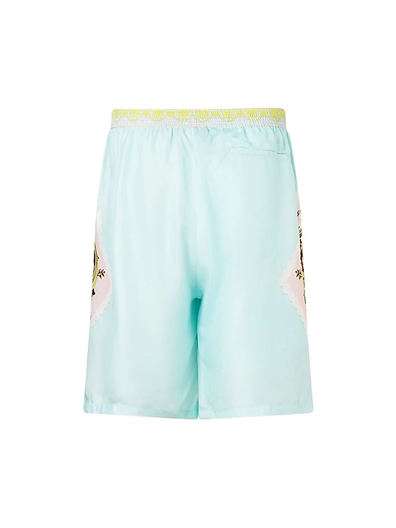 Baggy Mid-Length Walk Shorts