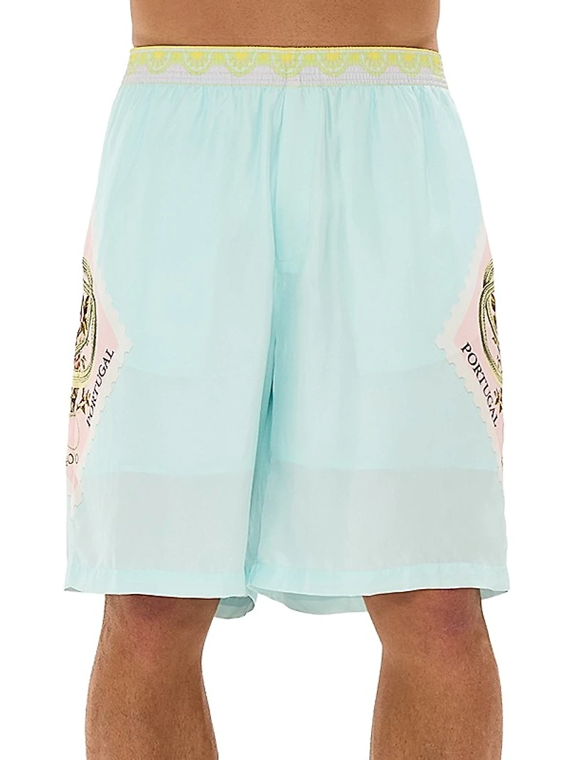 Baggy Mid-Length Walk Shorts