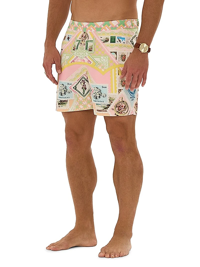 With Love From Lisbon Swim Shorts