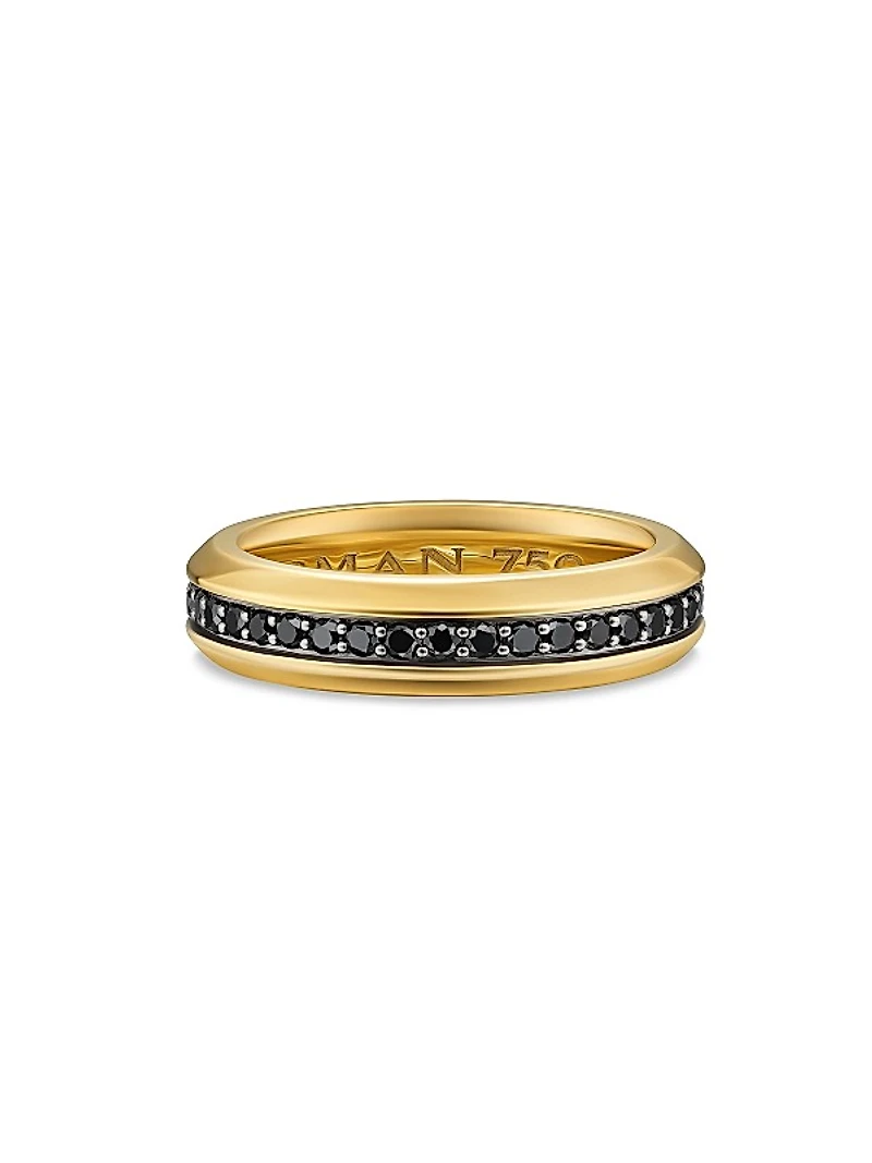 Streamline Band Ring in 18K Yellow Gold