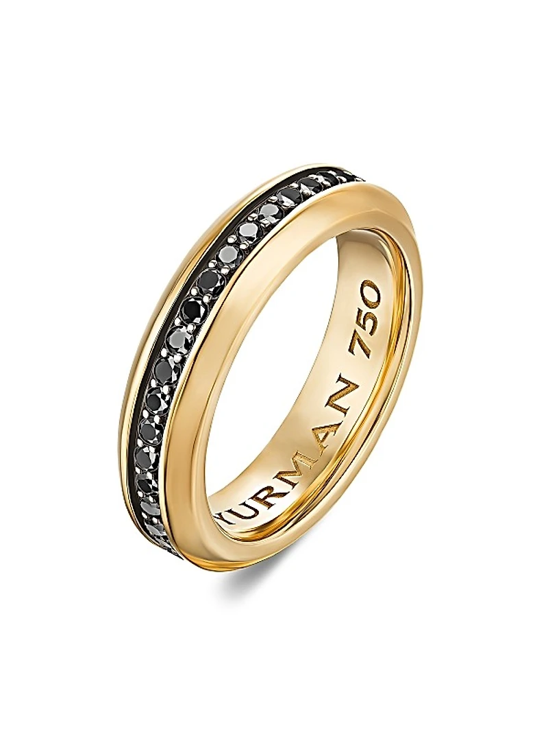 Streamline Band Ring in 18K Yellow Gold