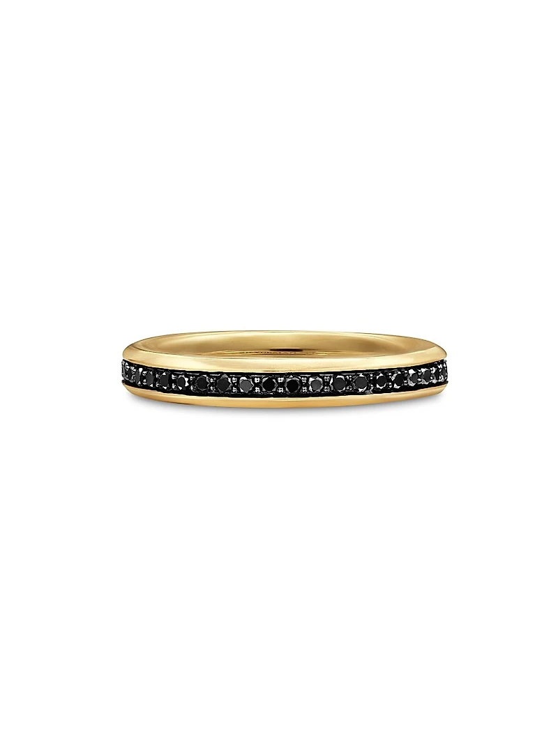 Beveled Band Ring 18K Yellow Gold
