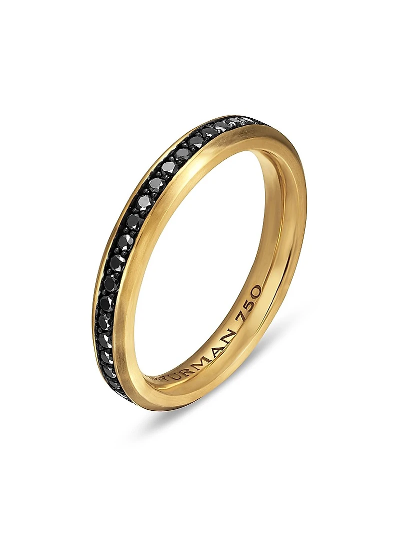 Beveled Band Ring 18K Yellow Gold