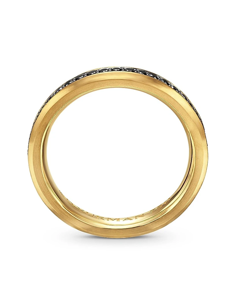 Beveled Band Ring 18K Yellow Gold