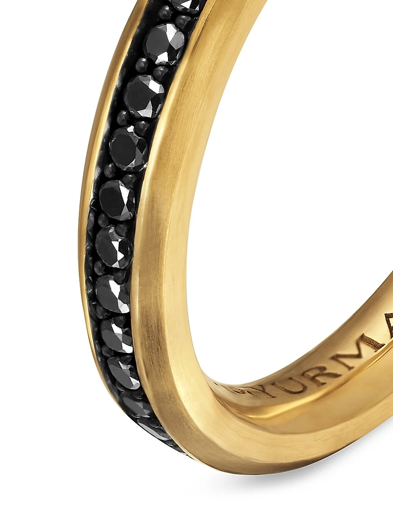 Beveled Band Ring 18K Yellow Gold