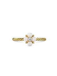 Petite Modern Renaissance Ring 18K Yellow Gold