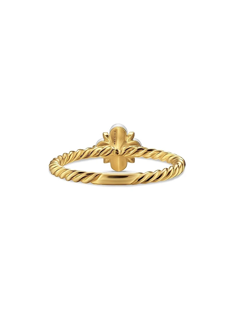 Petite Modern Renaissance Ring 18K Yellow Gold
