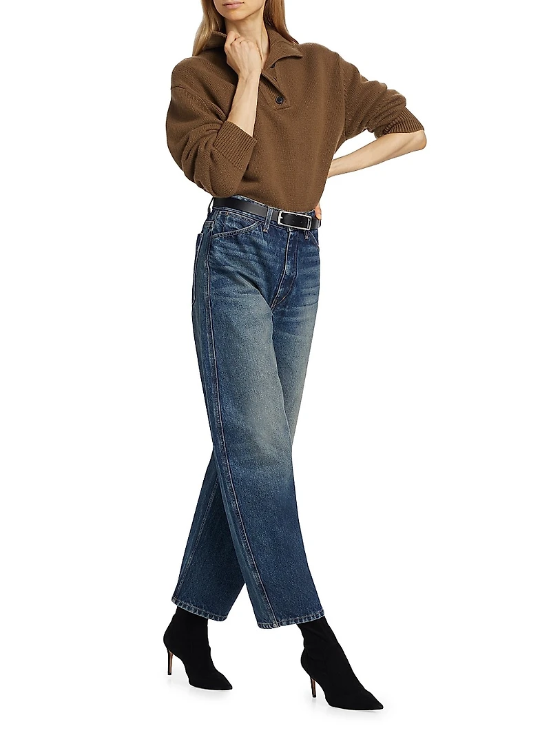 Otis Curved-Leg Jeans