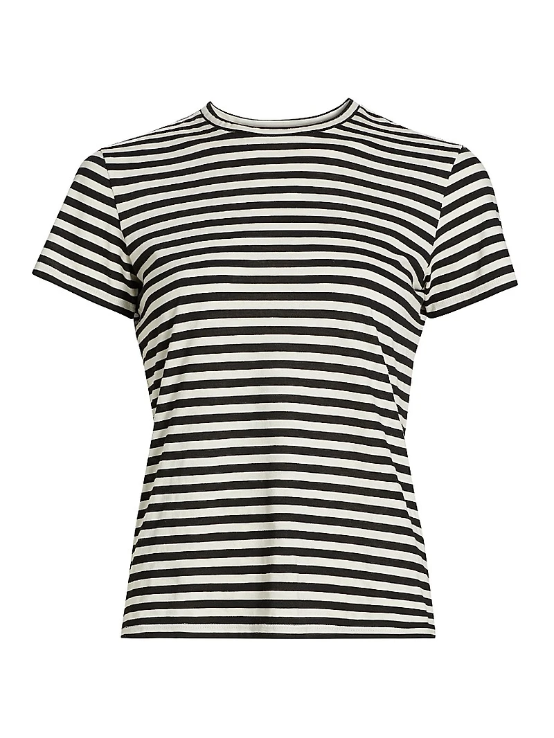 Mariela Striped Cotton T-Shirt