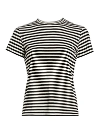 Mariela Striped Cotton T-Shirt