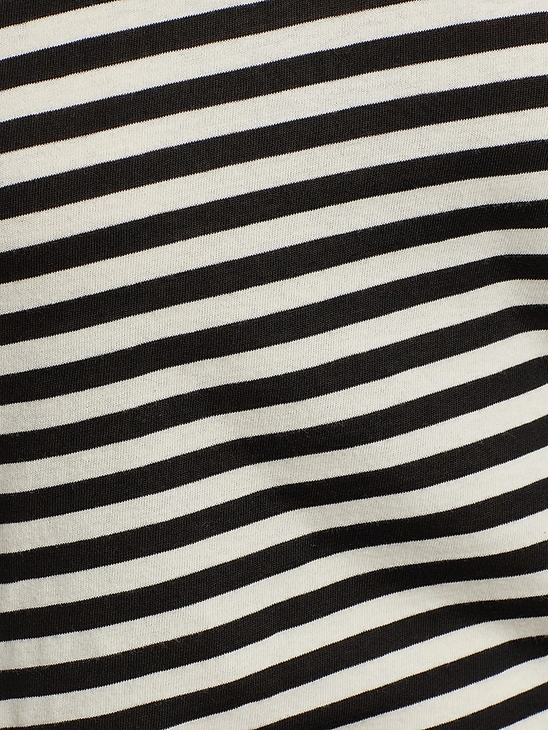Mariela Striped Cotton T-Shirt