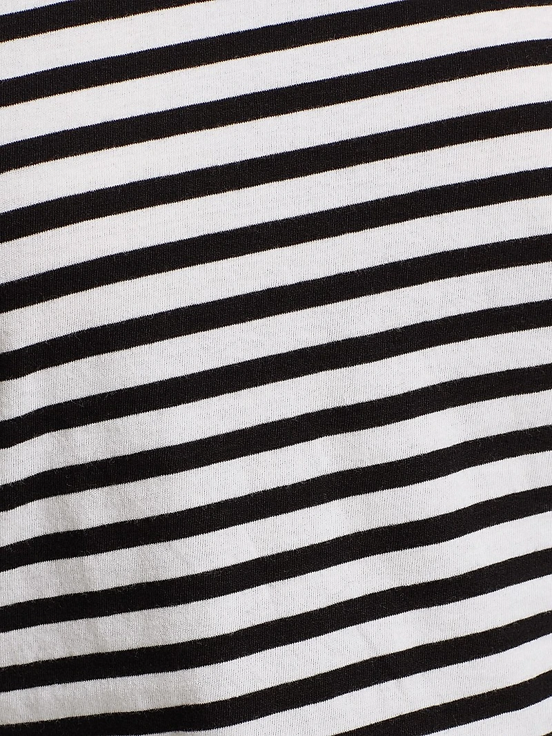 Susana Striped Cotton Long-Sleeve T-Shirt