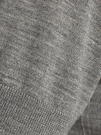 Leilani Merino Wool Short-Sleeve Sweater