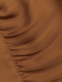 Acadia Silk Tieneck Blouse