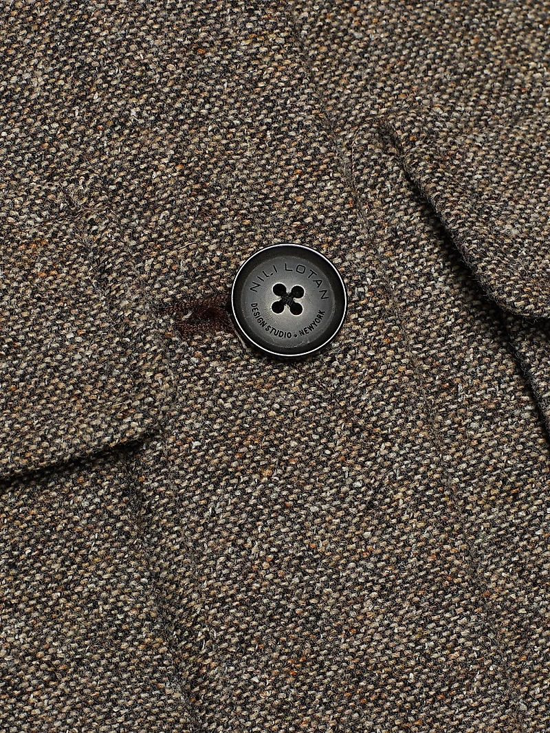 Gabriella Wool-Blend Tweed Jacket