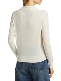 Ayla Wool Tieneck Sweater
