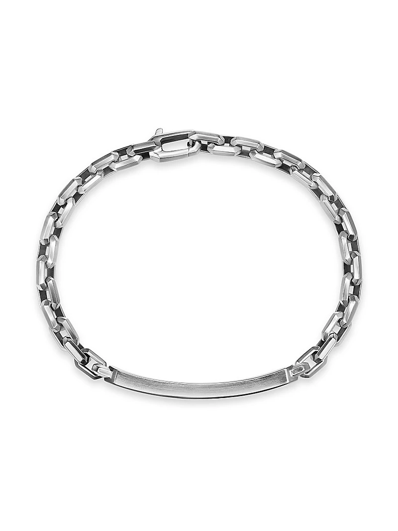Streamline ID Bracelet in Sterling Silver, 6.7MM