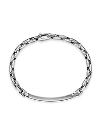 Streamline ID Bracelet in Sterling Silver, 6.7MM