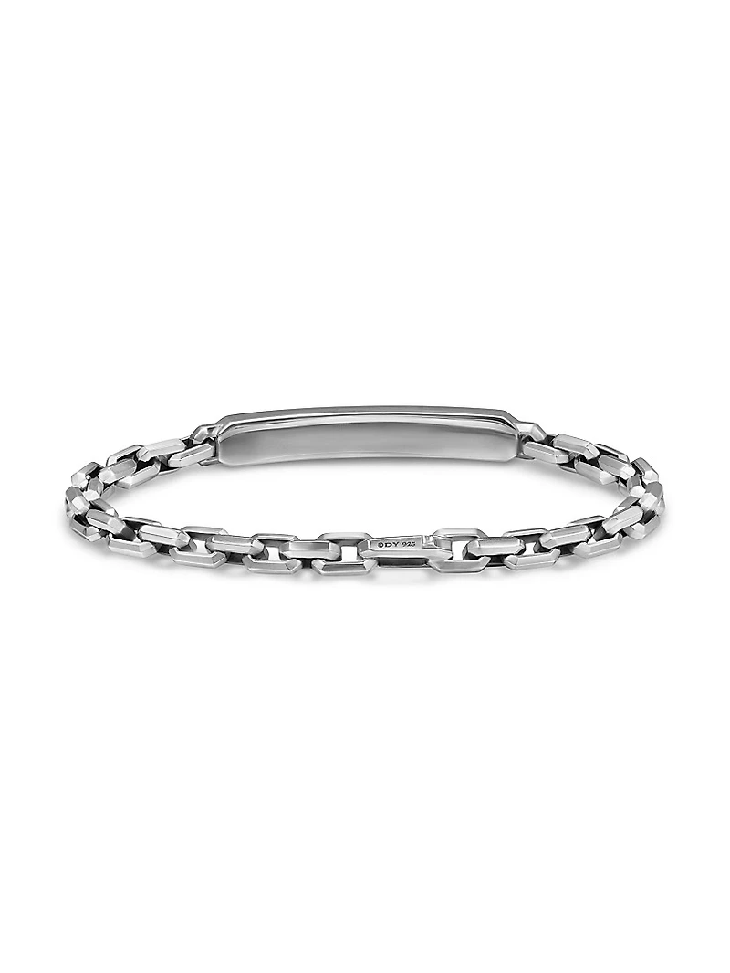 Streamline ID Bracelet in Sterling Silver, 6.7MM