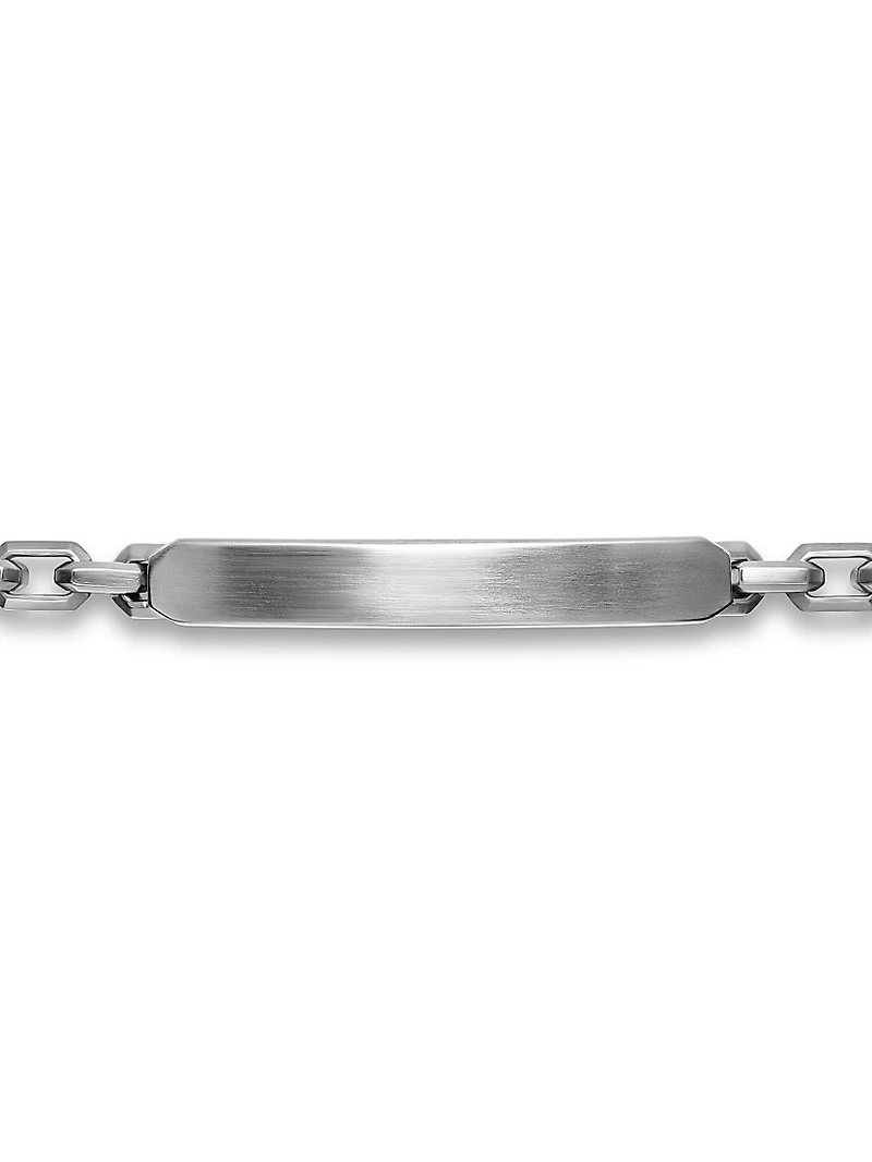 Streamline ID Bracelet in Sterling Silver, 6.7MM