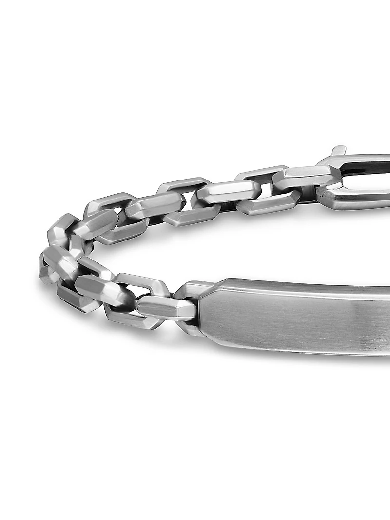 Streamline ID Bracelet in Sterling Silver, 6.7MM