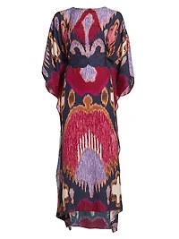 Elizabeth Printed Silk Caftan