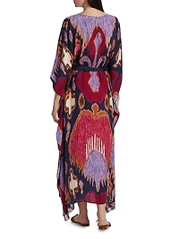 Elizabeth Printed Silk Caftan
