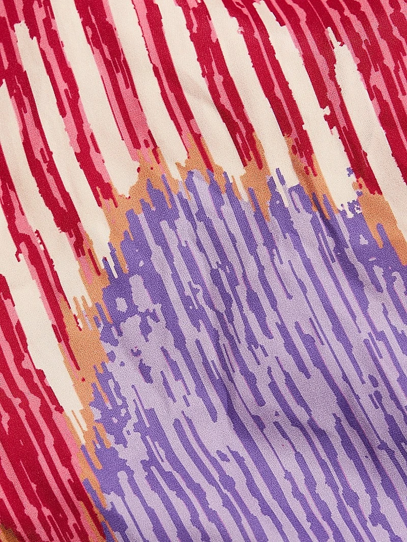 Elizabeth Printed Silk Caftan