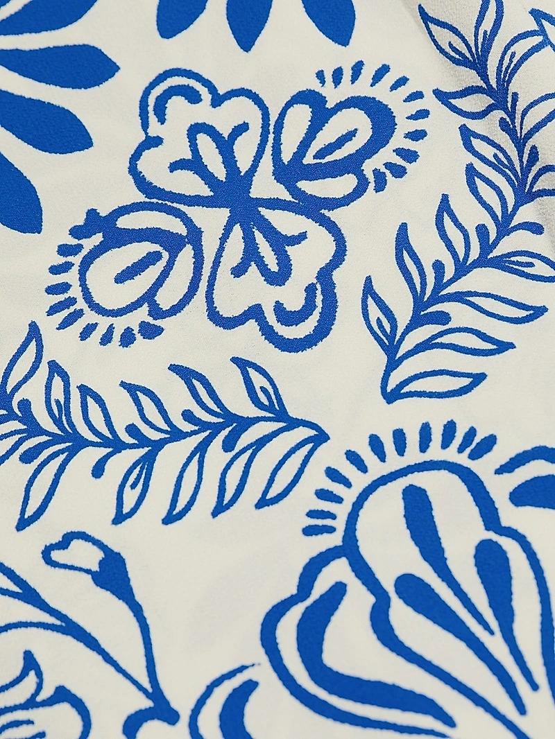 Devon Printed Wide-Leg Pants