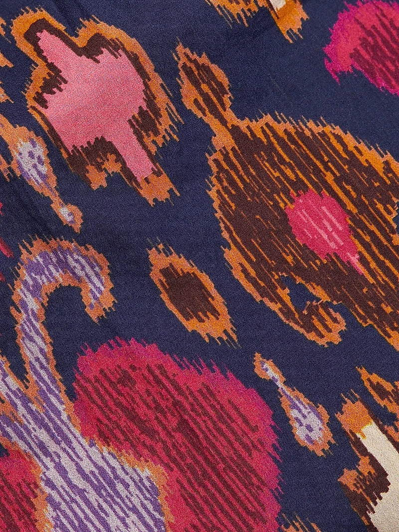 Bassa Printed Midi Shirtdress