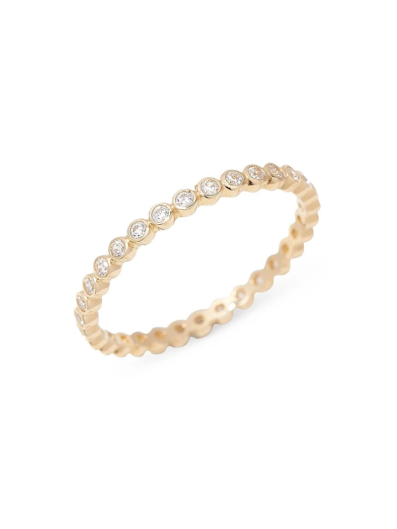 Juliet 14K Yellow Gold & 0.26 TCW Lab-Grown Diamond Ring